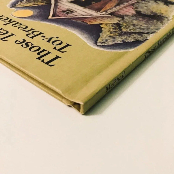 Vtg 1980 Those Terrible Toy Breakers HC David McPhail Parents Magazine - Picture 5 of 16